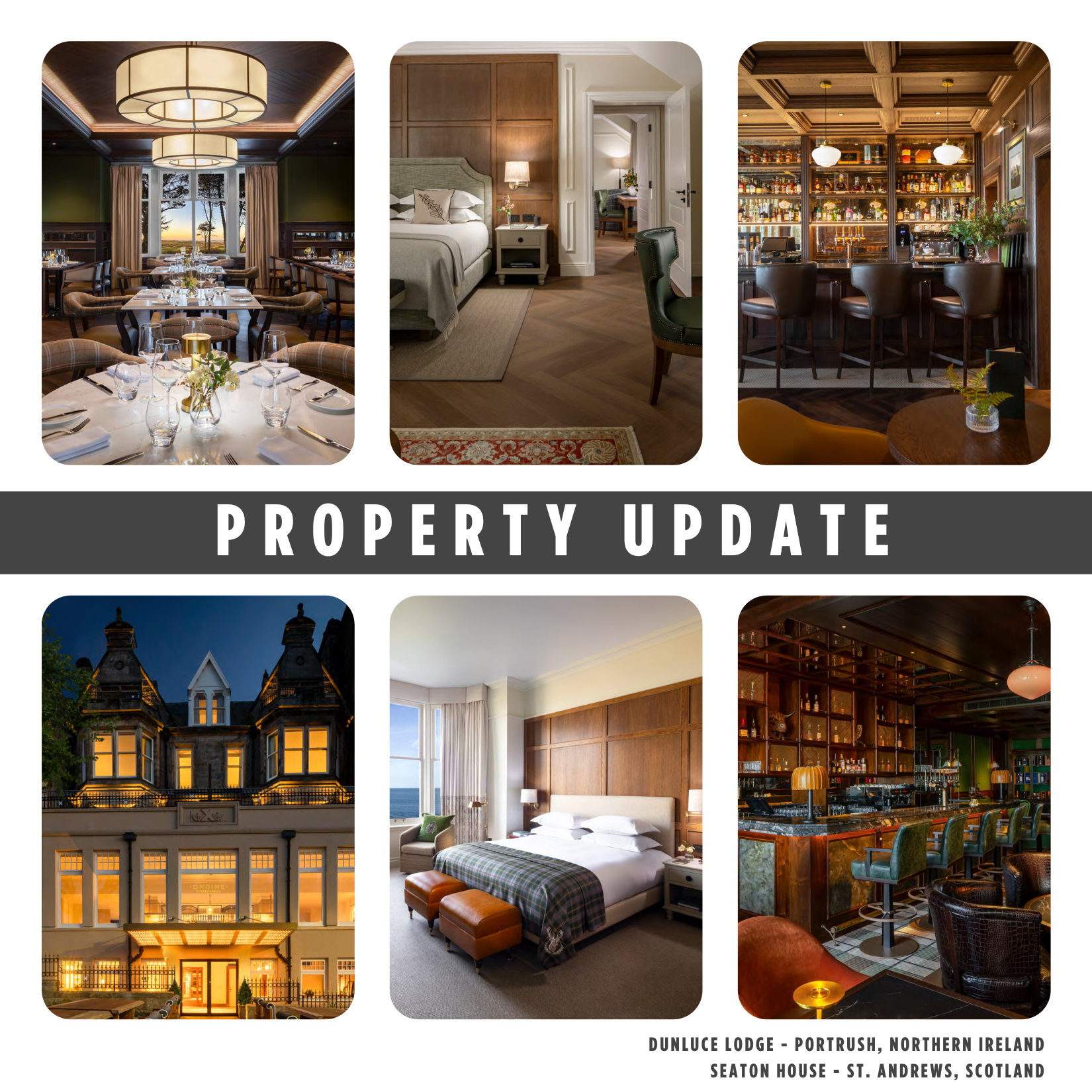 Landmark moment as Dunluce Lodge and Seaton House join Small Luxury Hotels of the World portfolio