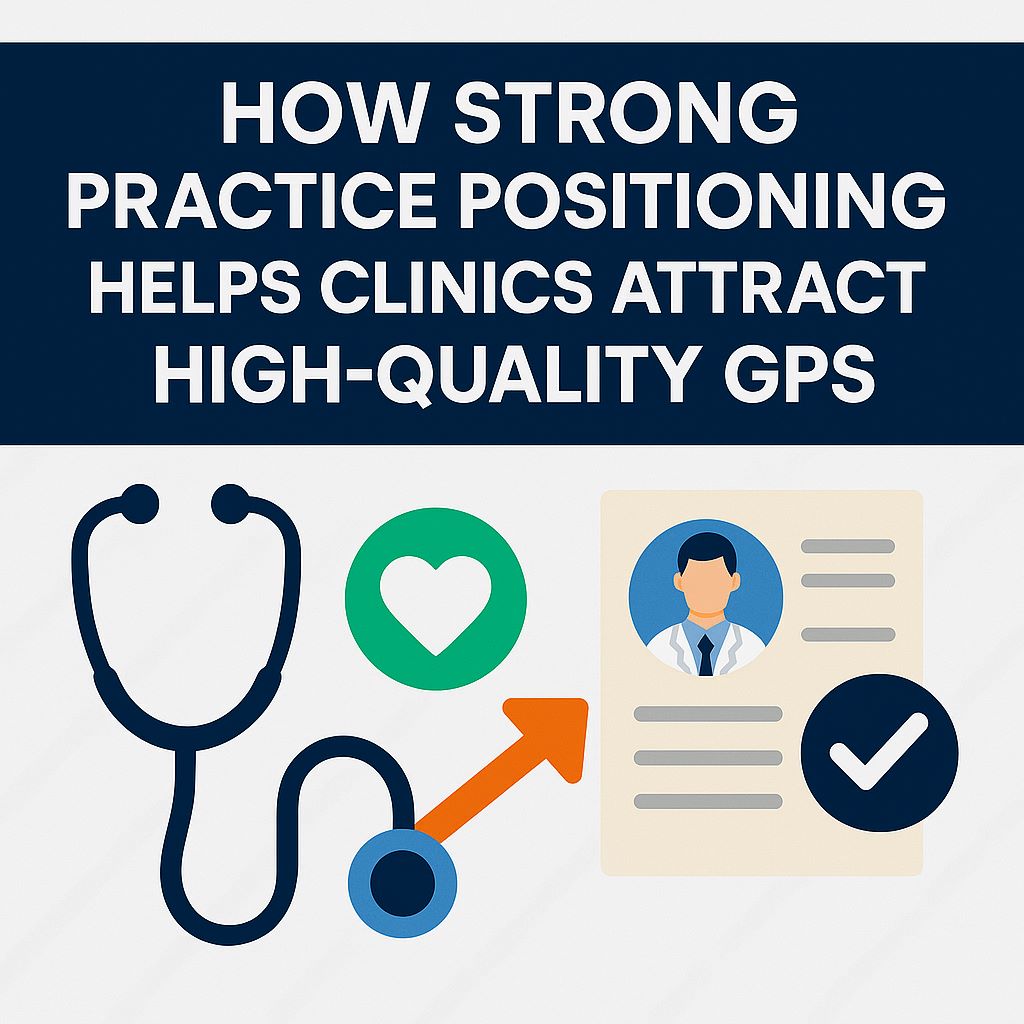 How Strong Practice Positioning Helps Clinics Attract High-Quality GPs