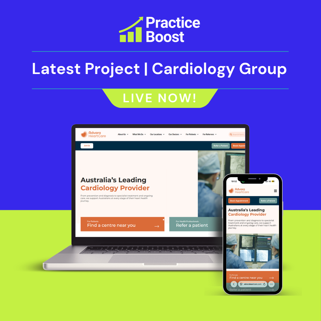 Web Design for Cardiology Group