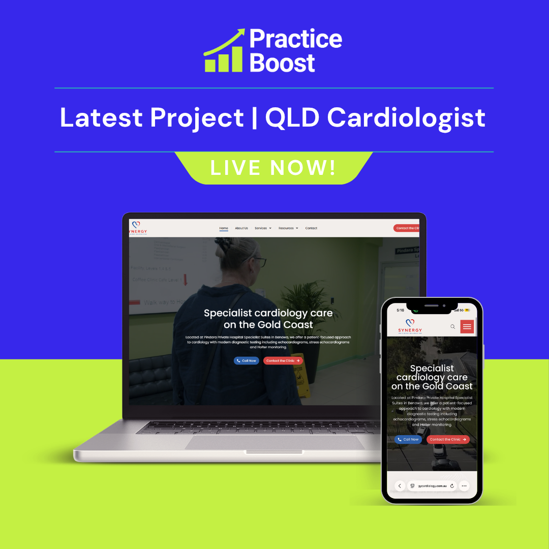 Web Design for QLD Cardiologist