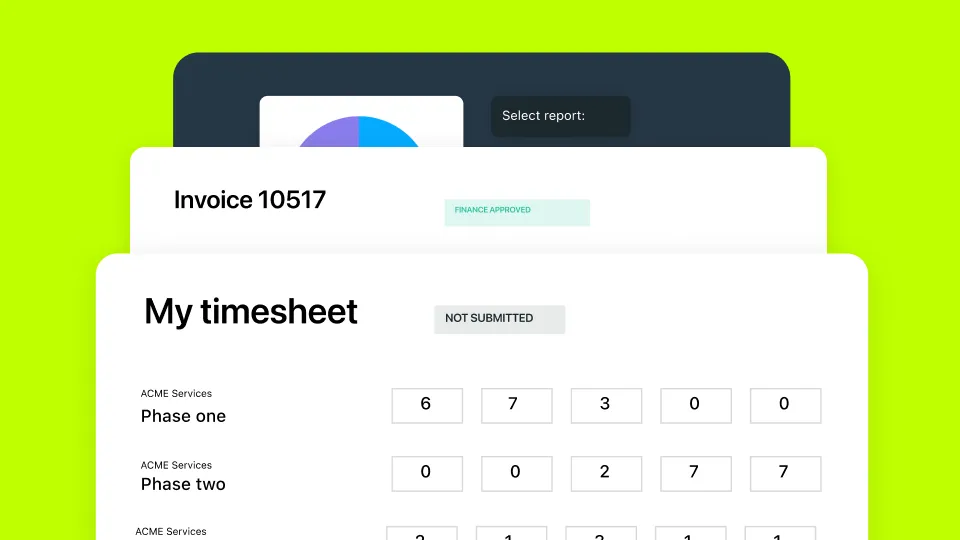 consultant timesheets projectworks