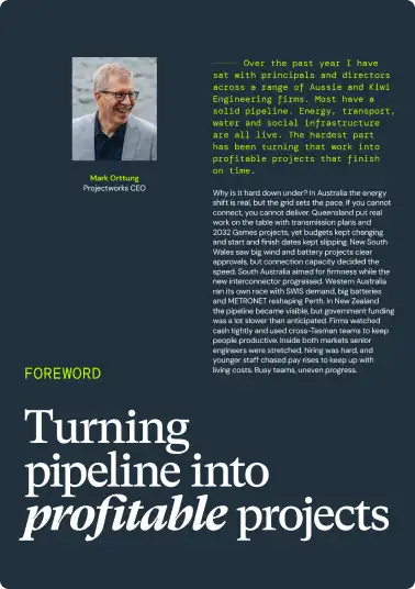 Sneak peak inside of report