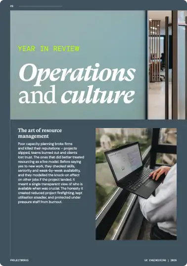 Sneak peak inside of report