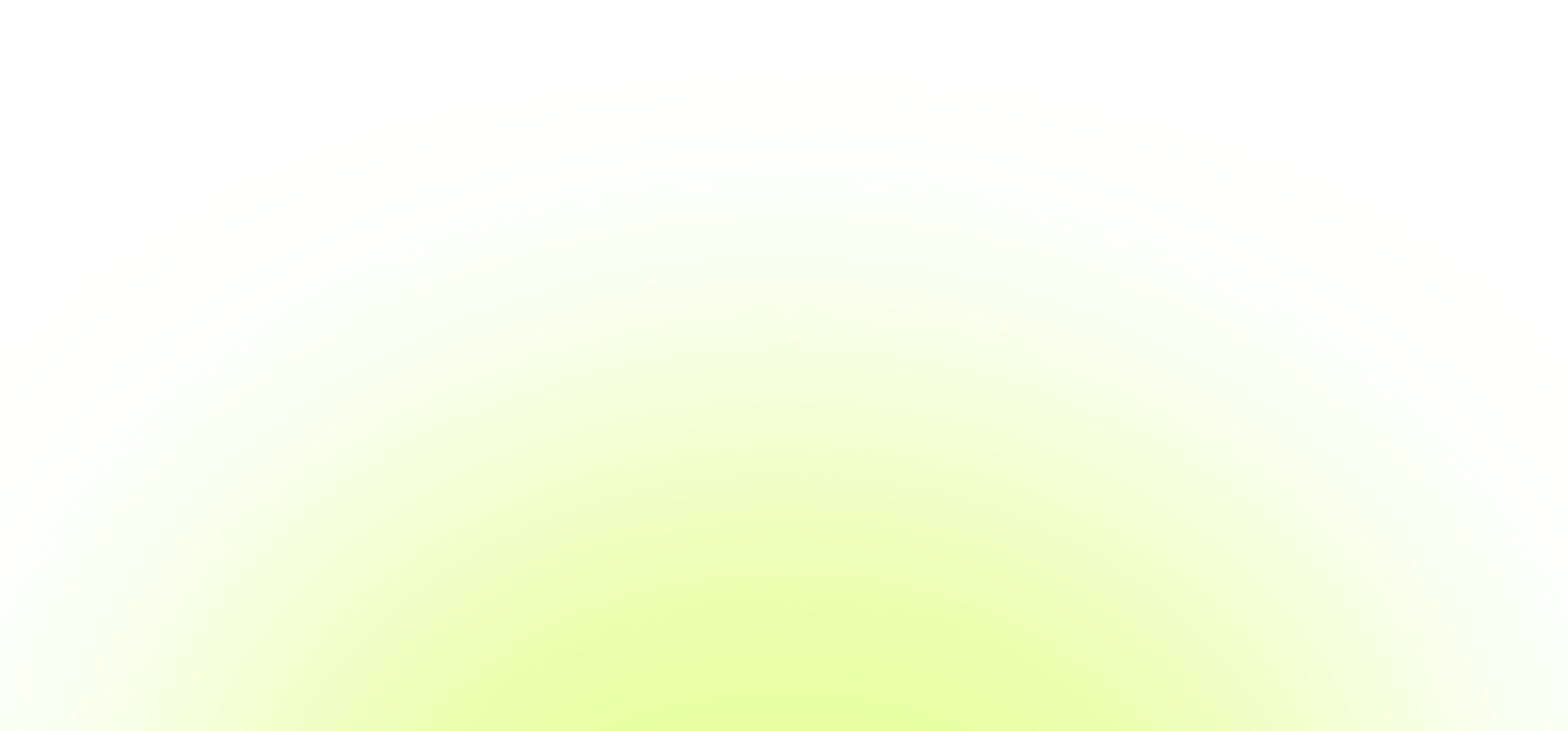 Bright yellow to green gradient with a glowing, halo-like edge on a black background.