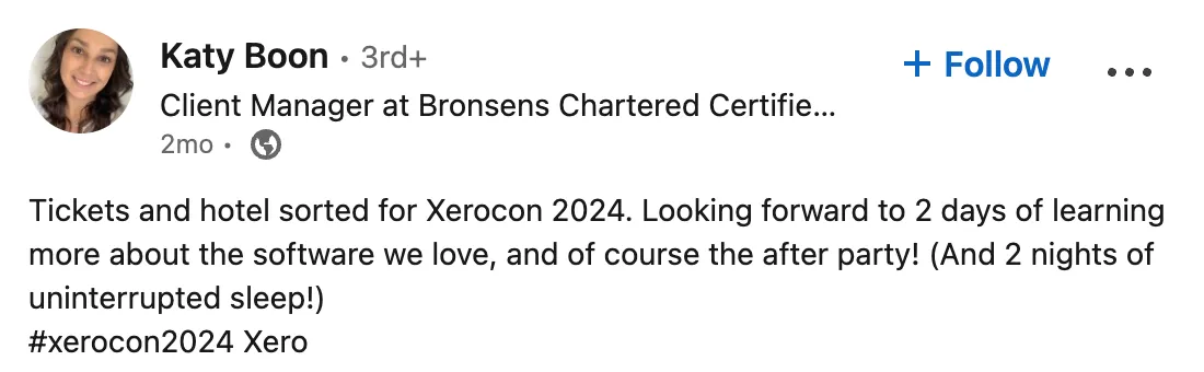 Xerocon on Linkedin