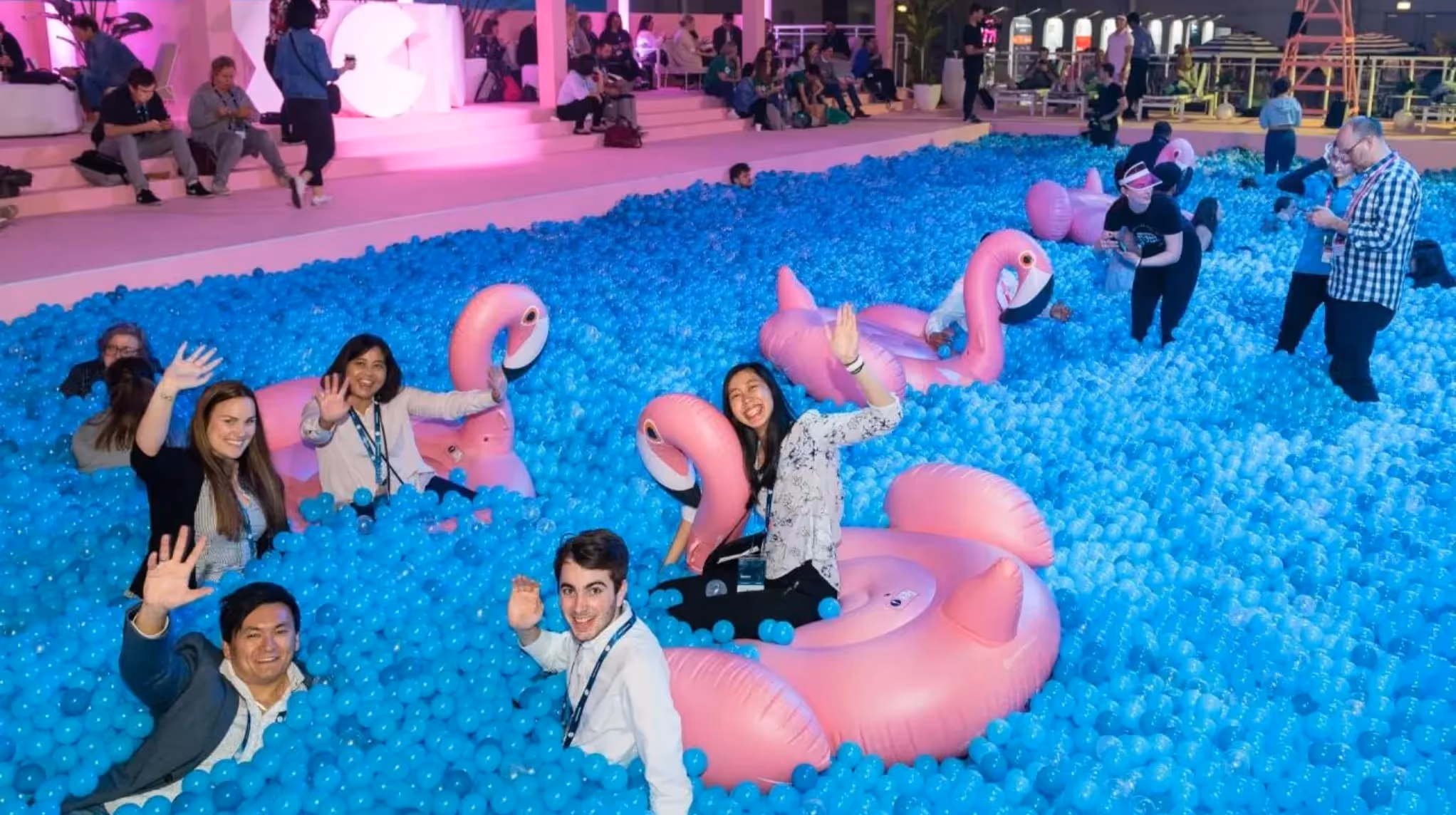 Xerocon ball pit