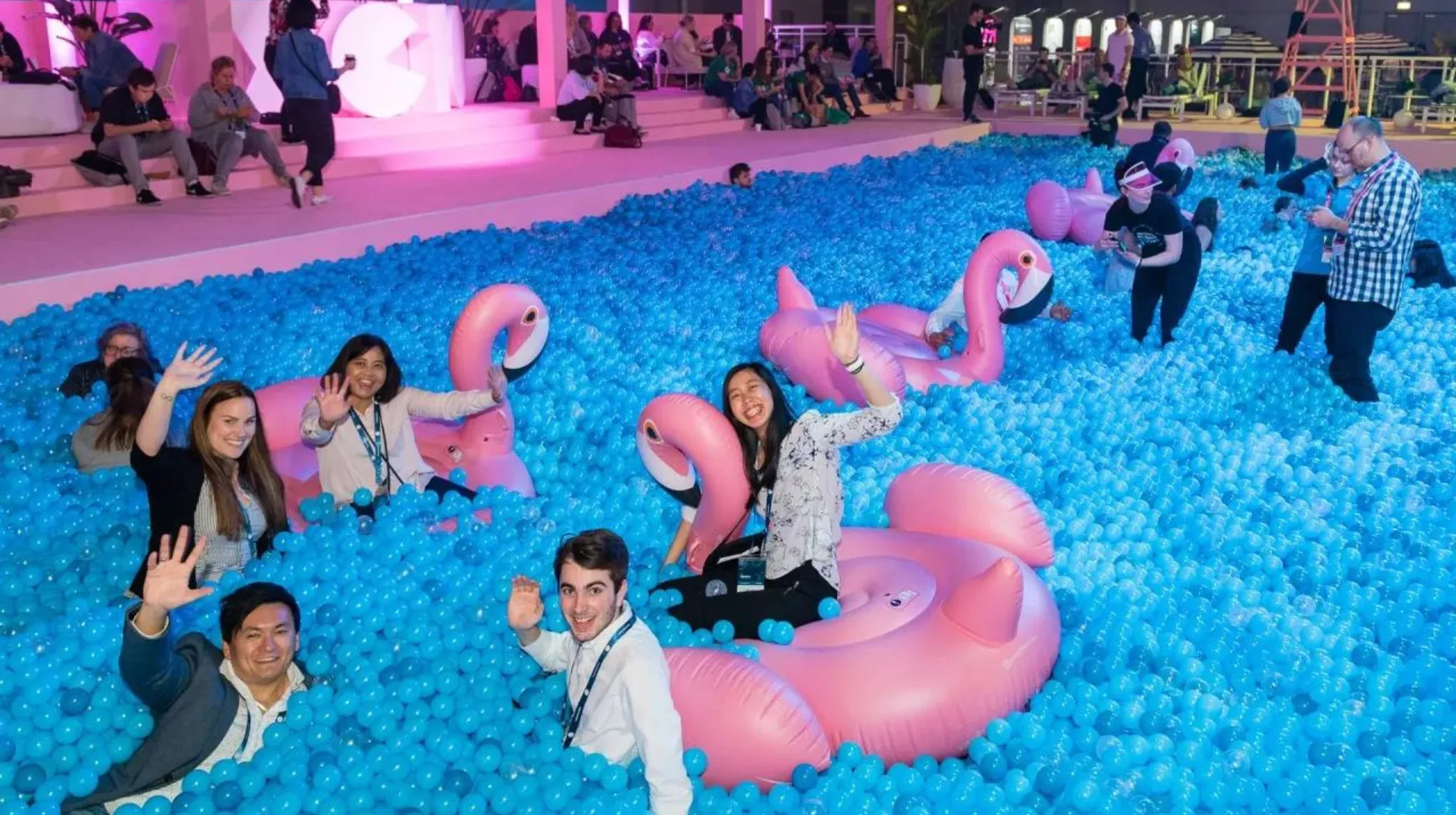 Xerocon ball pit