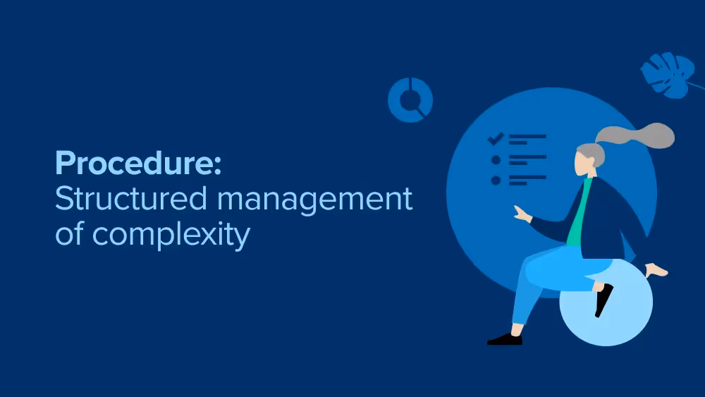 2. Procedure: structured management of complexity