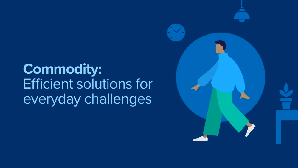 1. Commodity: efficient solutions for everyday challenges