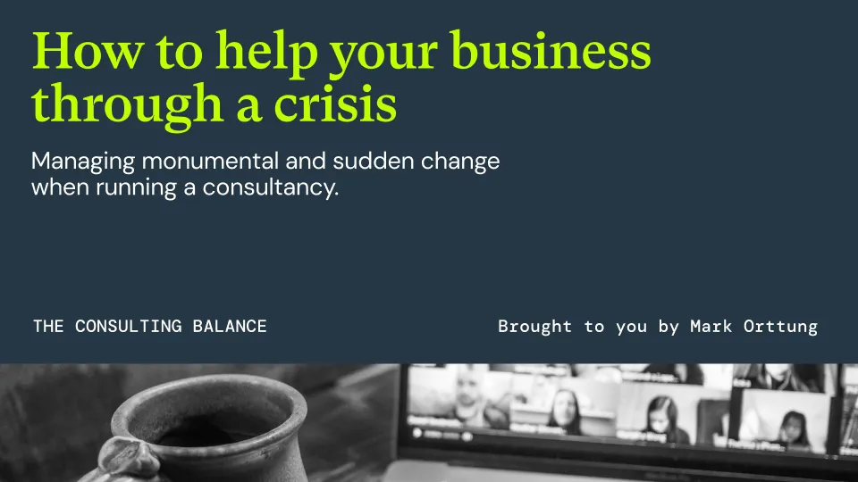 How to help your business through a crisis