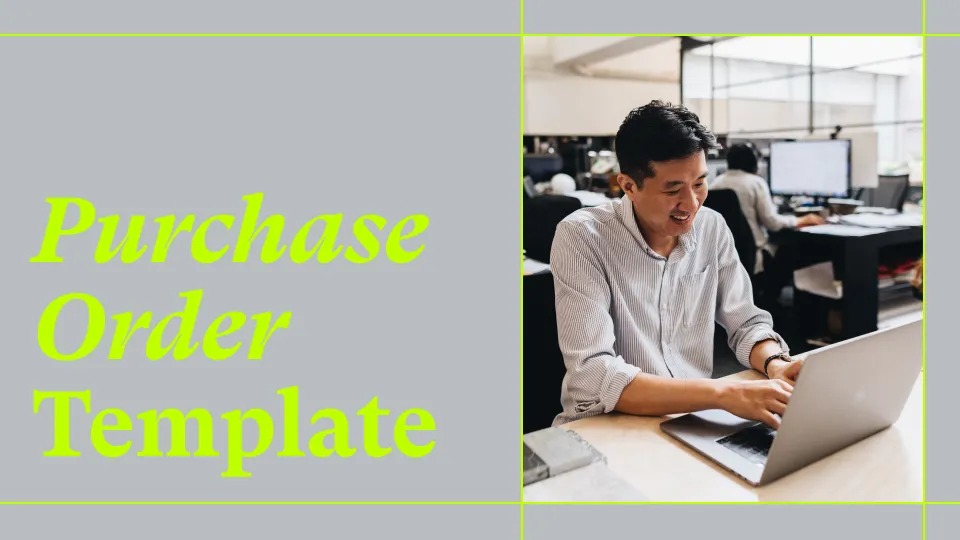 Professional purchase order template: Stop burning money on admin busywork
