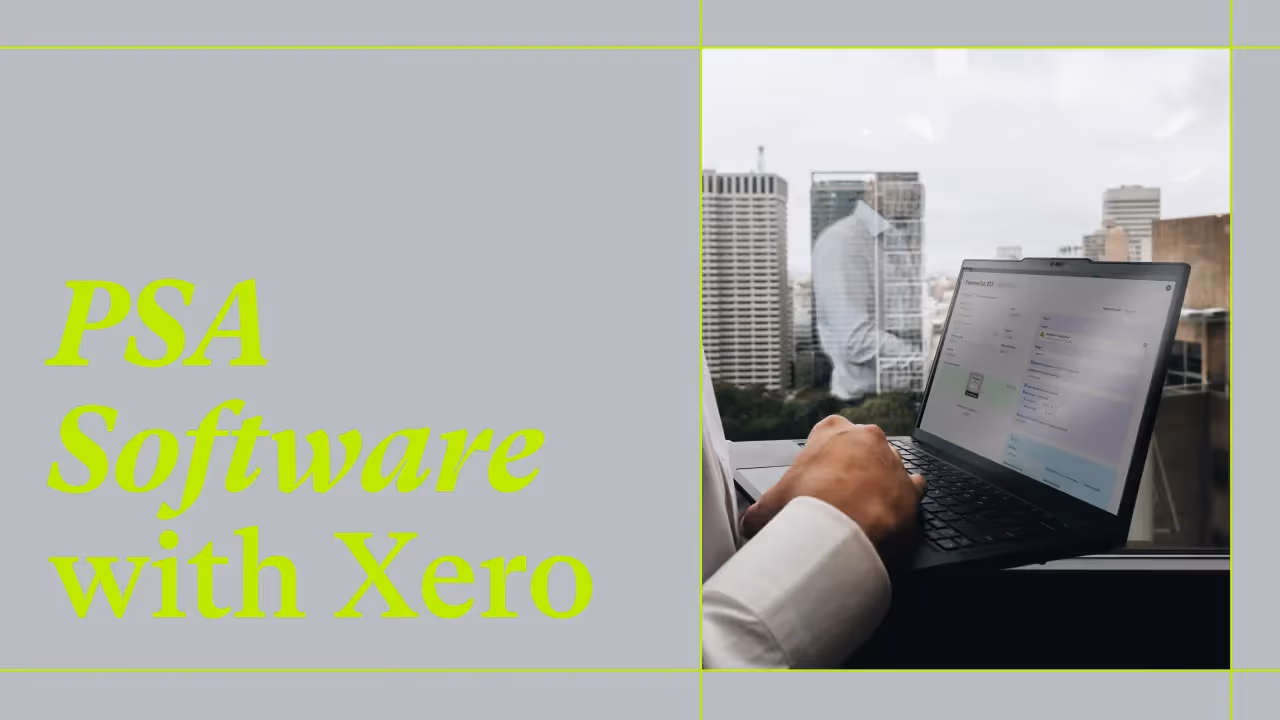 PSA Software with Xero integration