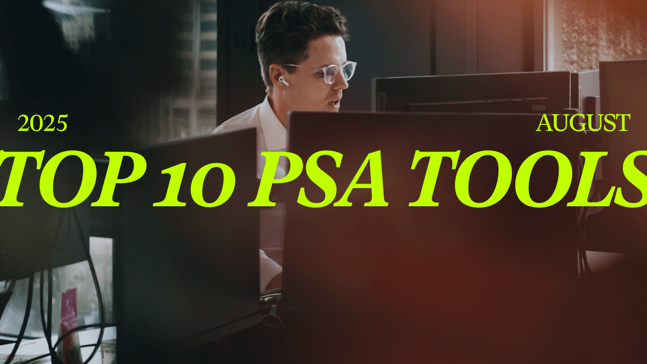 Top 10 professional service automation tools [August 2025]