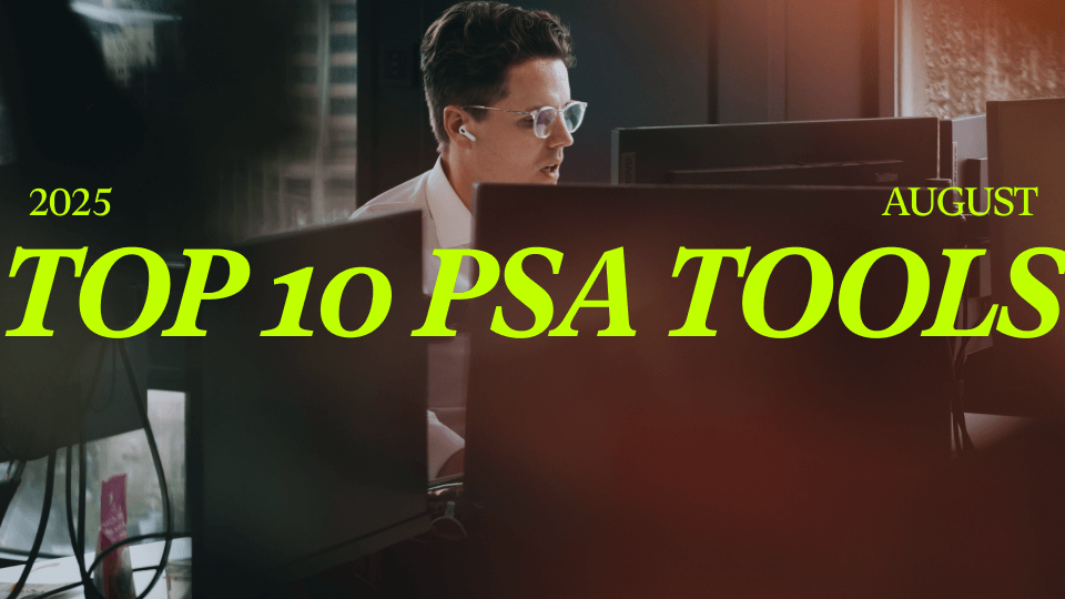 Top 10 professional service automation tools [August 2025]