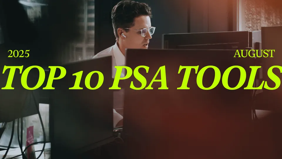 Top 10 professional service automation tools [August 2025]
