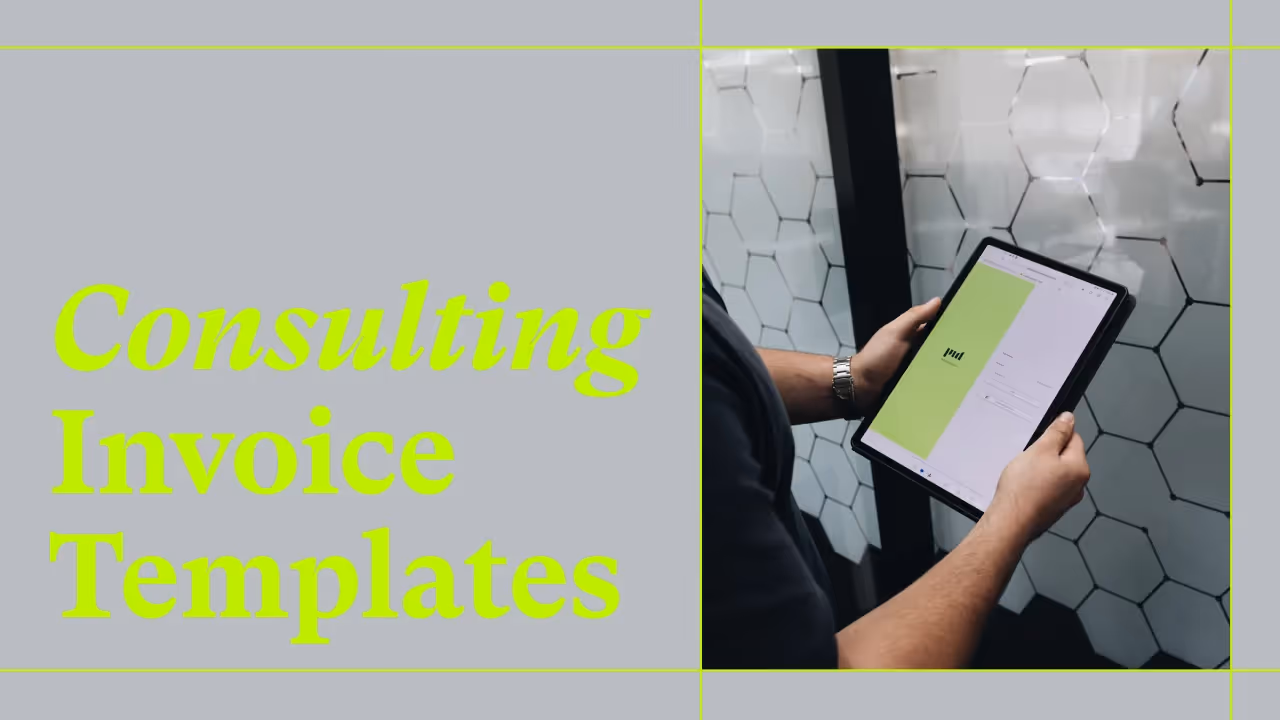 Invoicing Software for Consulting