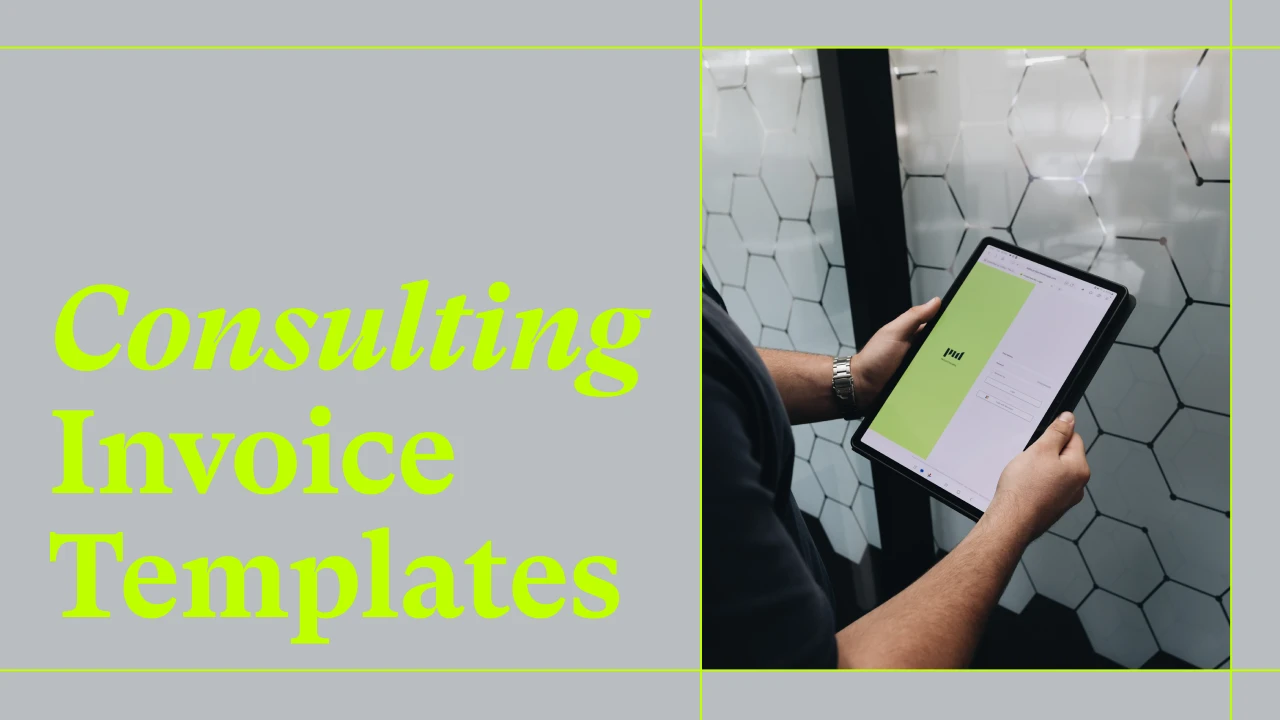 Invoicing Software for Consulting: Easy, branded PDF Templates