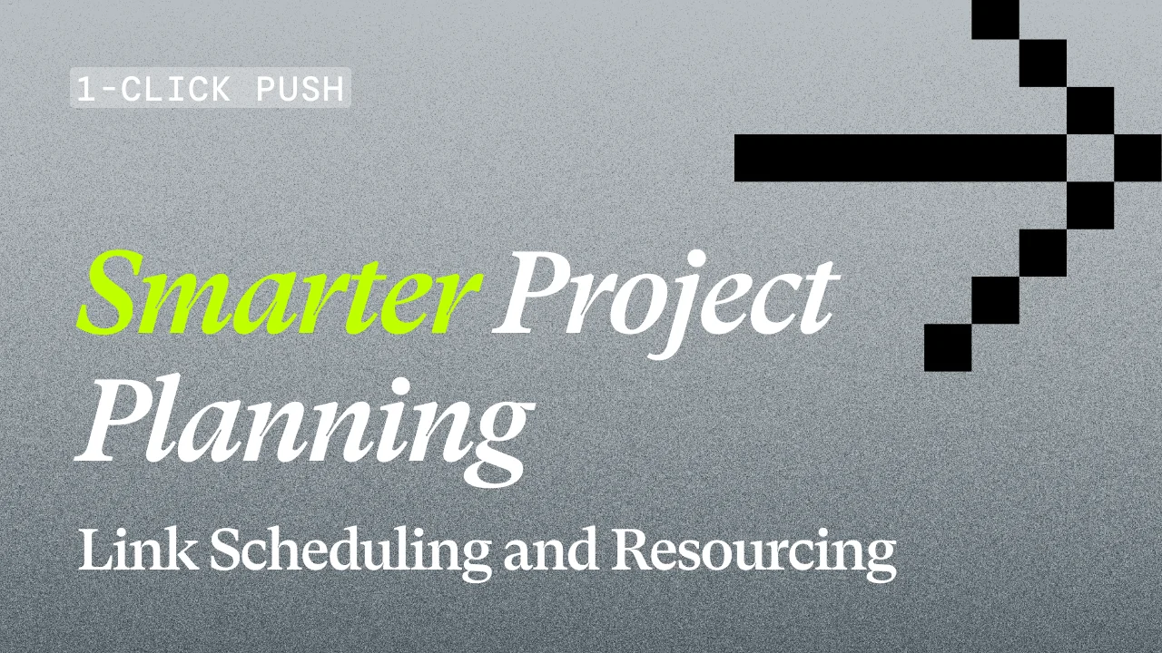 Connect Scheduling With Your Resource Management Software for Smarter Projects