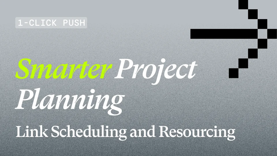 Connect Scheduling With Your Resource Management Software for Smarter Projects