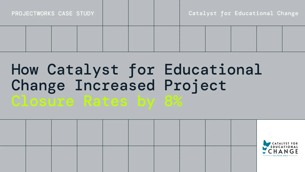 How Catalyst for Educational Change Used Real-Time Resource and Margin Management to Increase Closure Rates by 8%