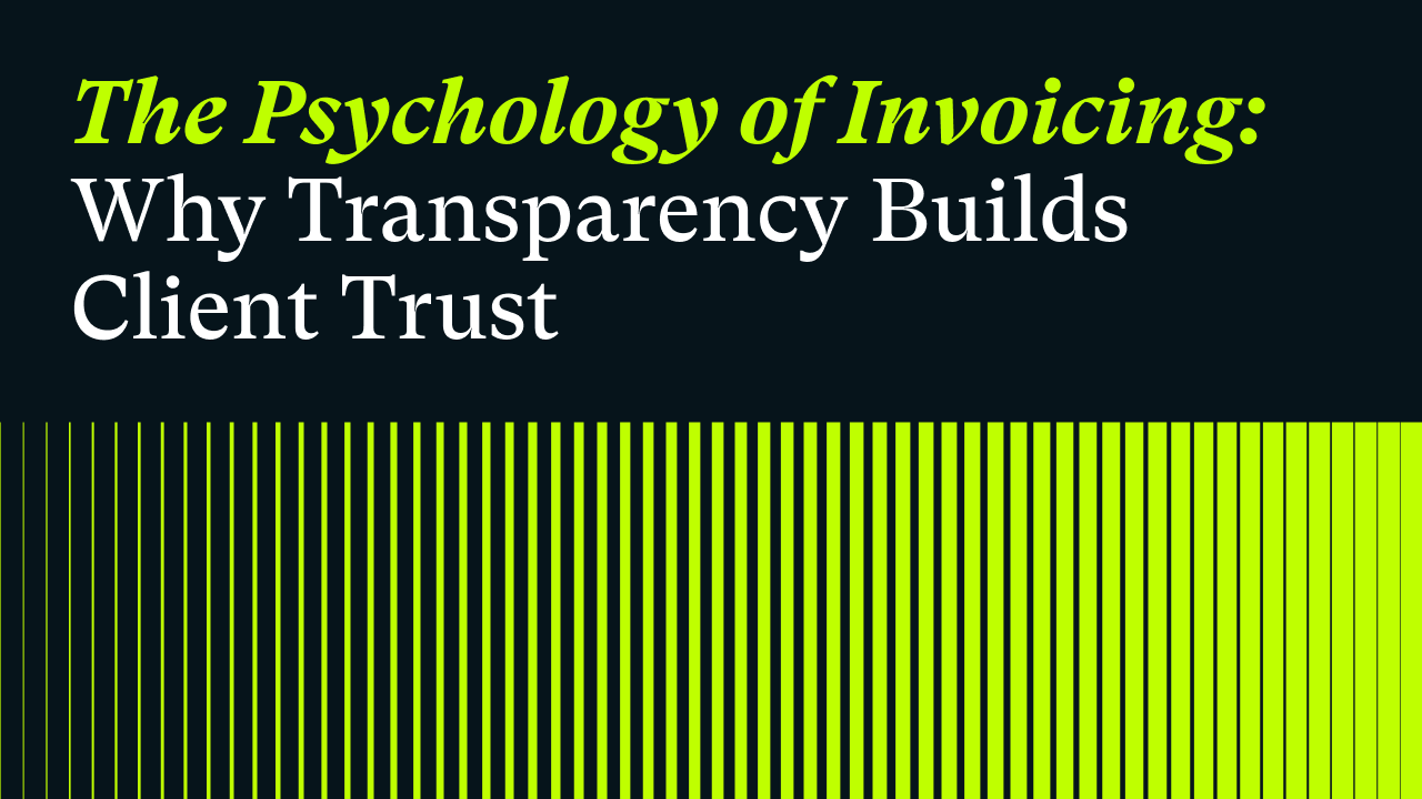 The Psychology of Invoicing: Why Detailed Invoices Build Trust