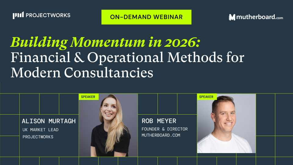 Building Momentum in 2026: Financial & Operational Strategies for Modern Consultancies
