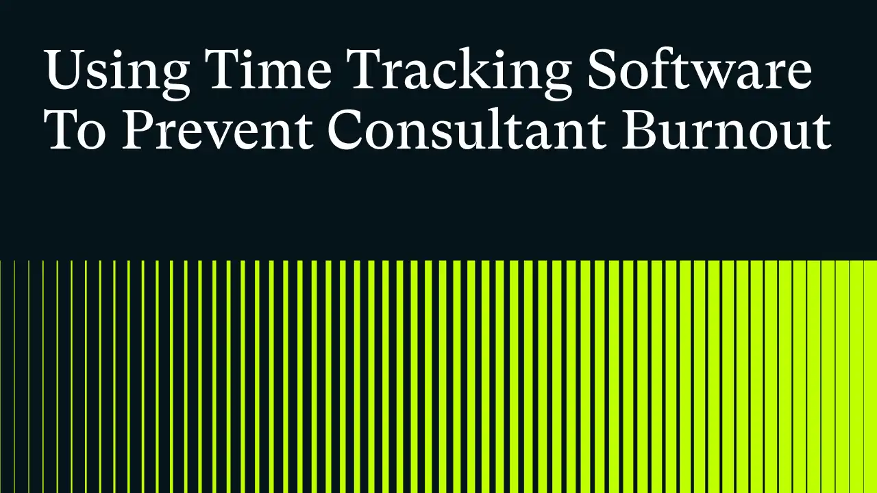 Identifying Your Over-Utilized Consultants Before They Burn Out