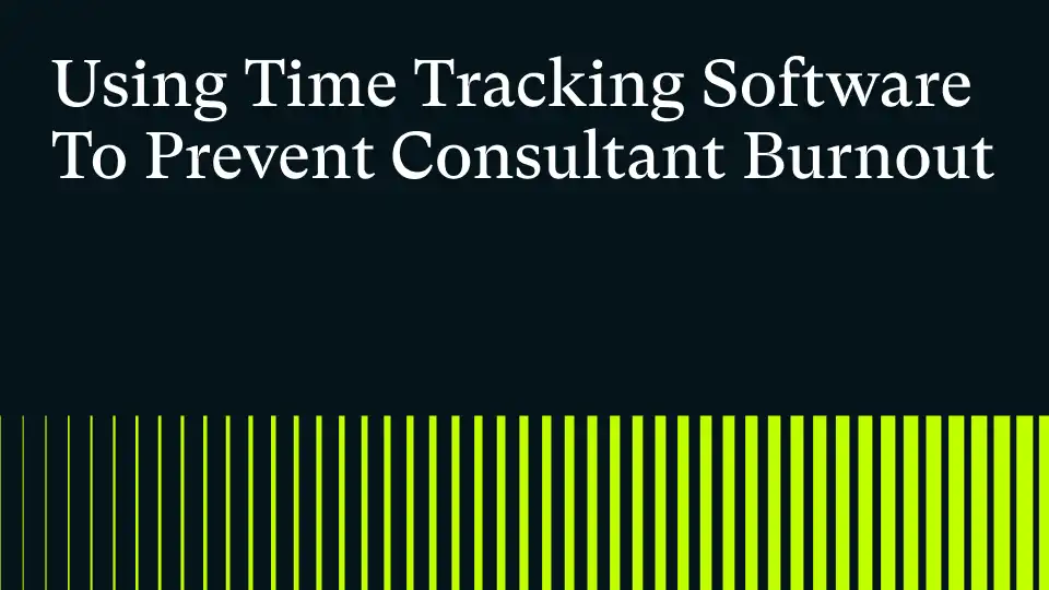 Identifying Your Over-Utilized Consultants Before They Burn Out