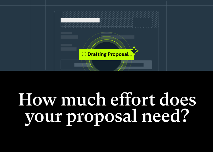 The Decision Tree That Tells You How Much Proposal Effort Is Enough