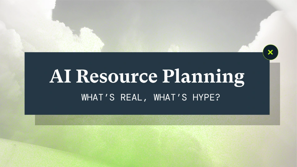 AI Resource Planning in 2026: Real vs Hype