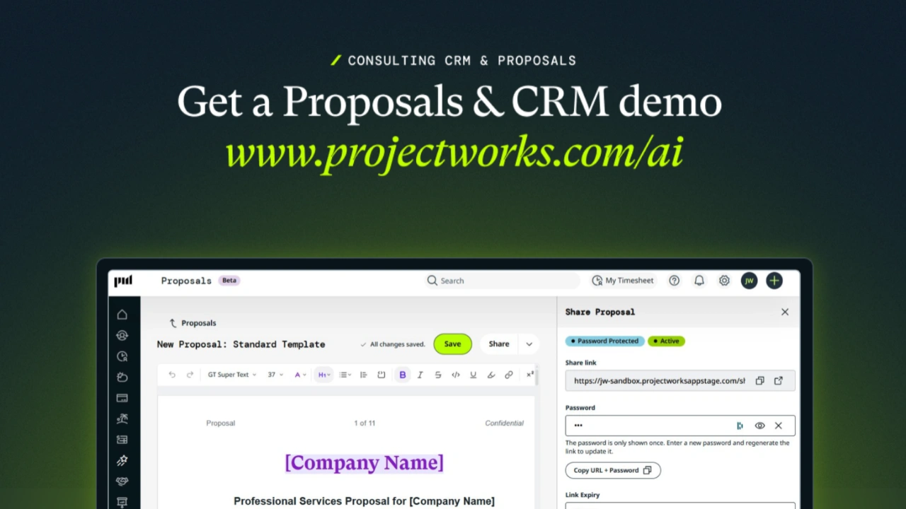AI Powered Proposals and CRM