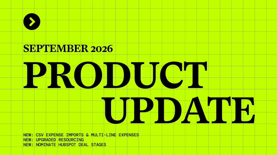 Projectworks Product Update: September 2026