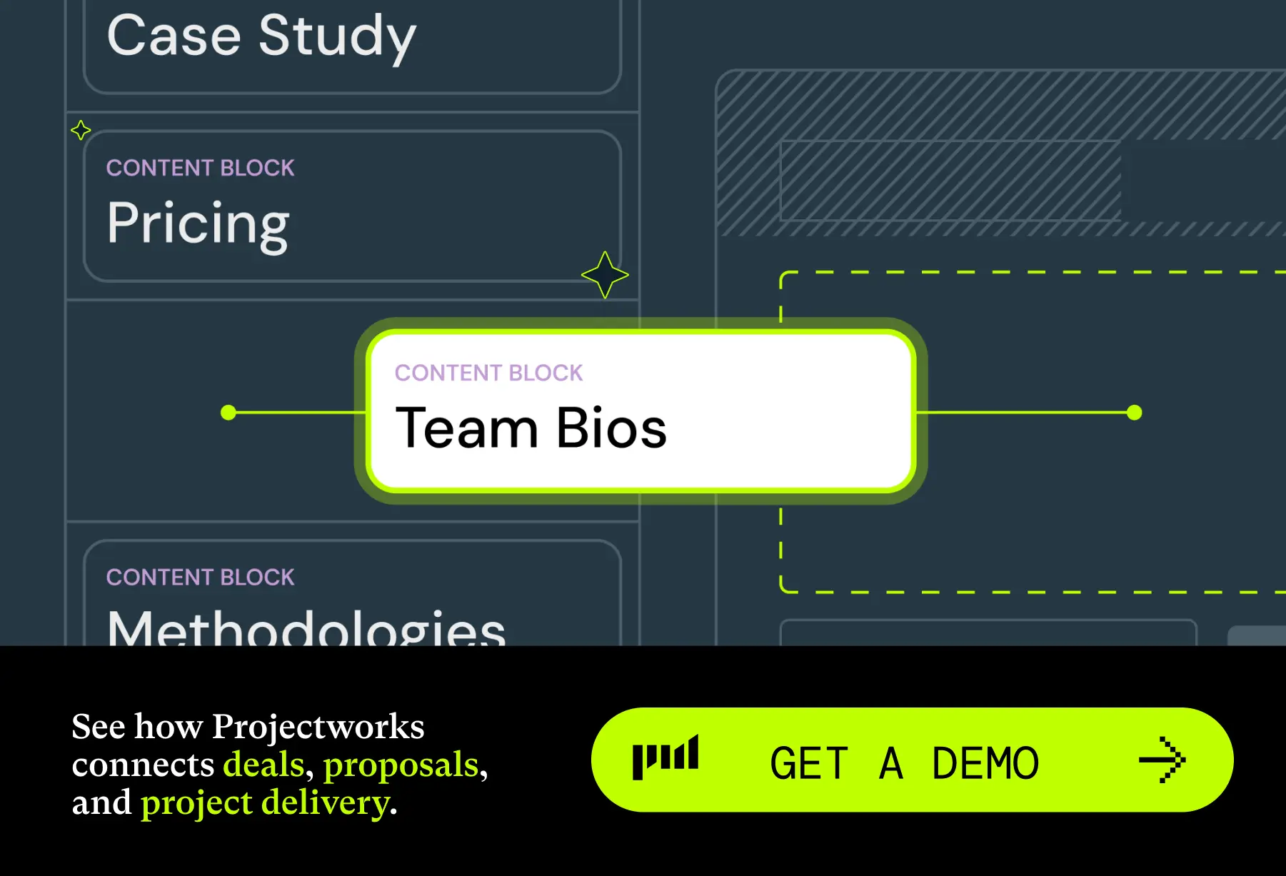 See how Projectworks connects deals, proposals, and project delivery. Get a demo!