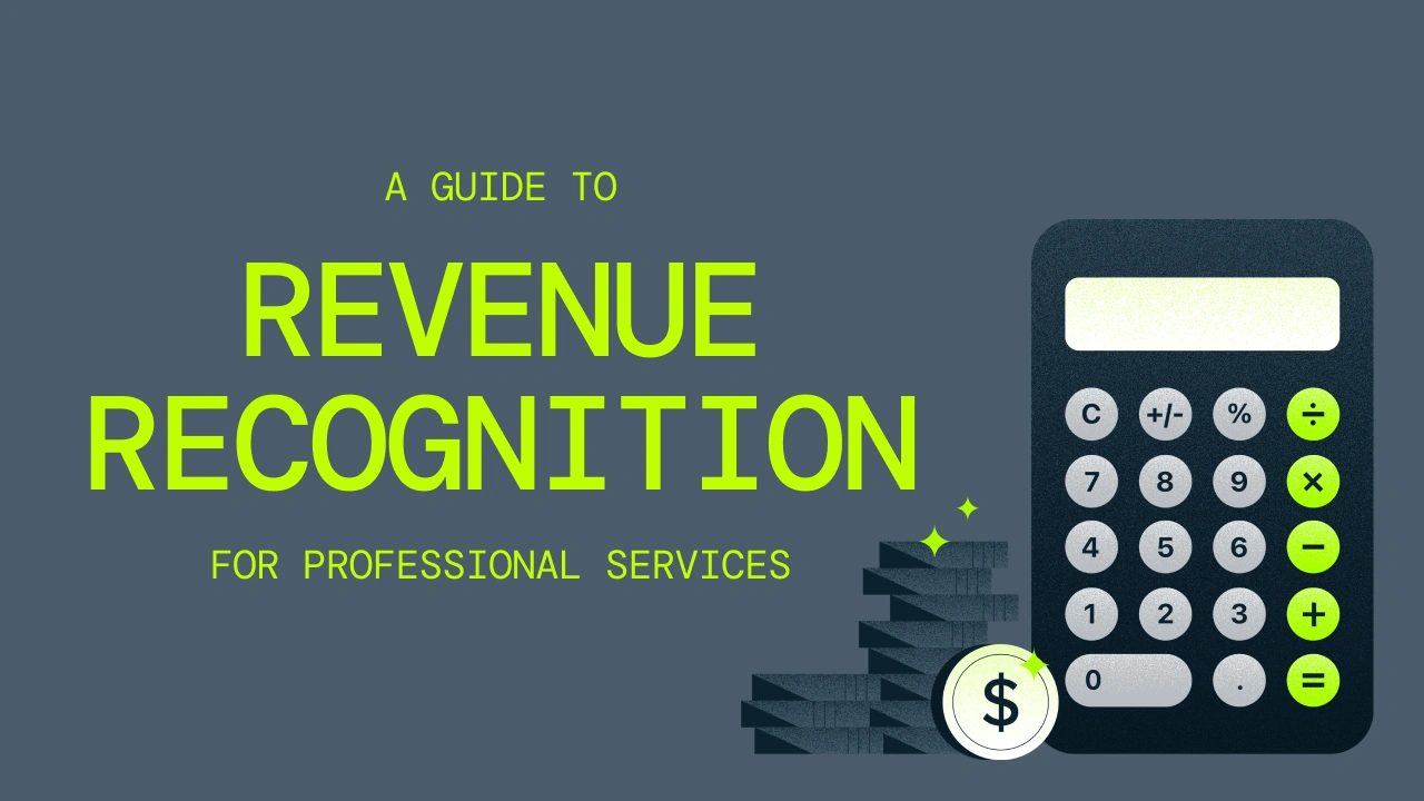 A guide to revenue recognition for professional services