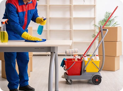 Move in and move out cleaning