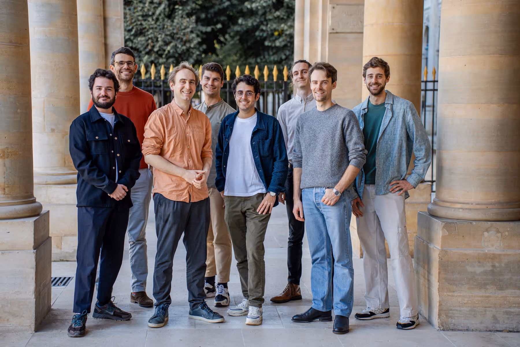 An photography of Phacet's team