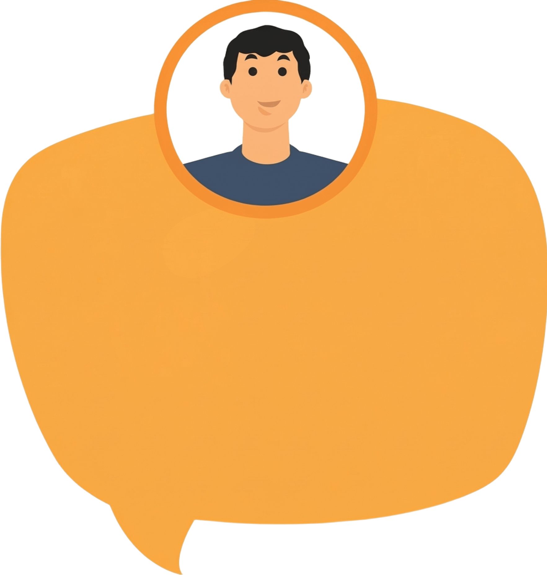 Speech Bubble Yellow