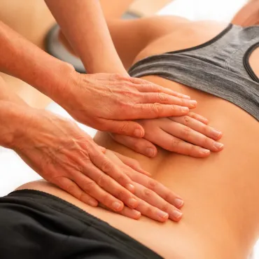 Back massage
