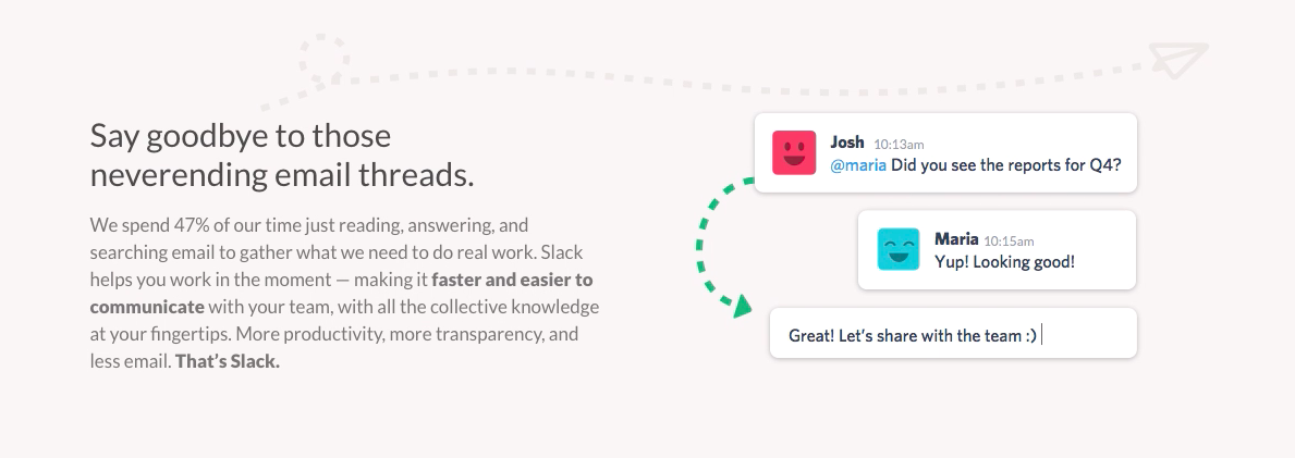 slack problem section
