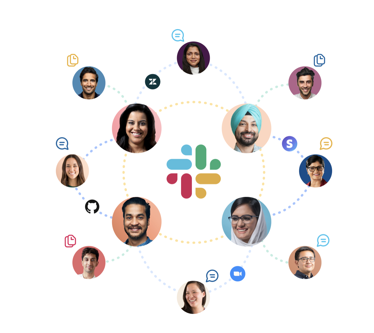 slack 2019 website graphic design