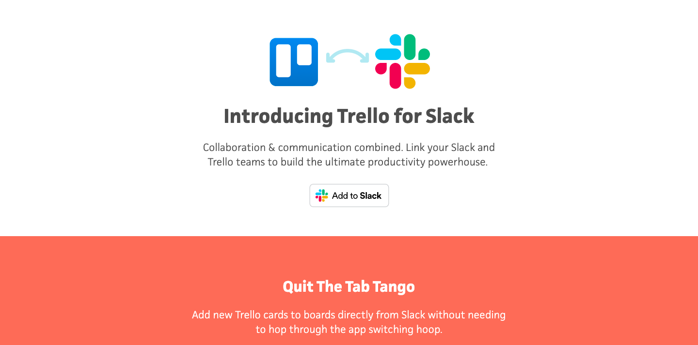 slack trello integration