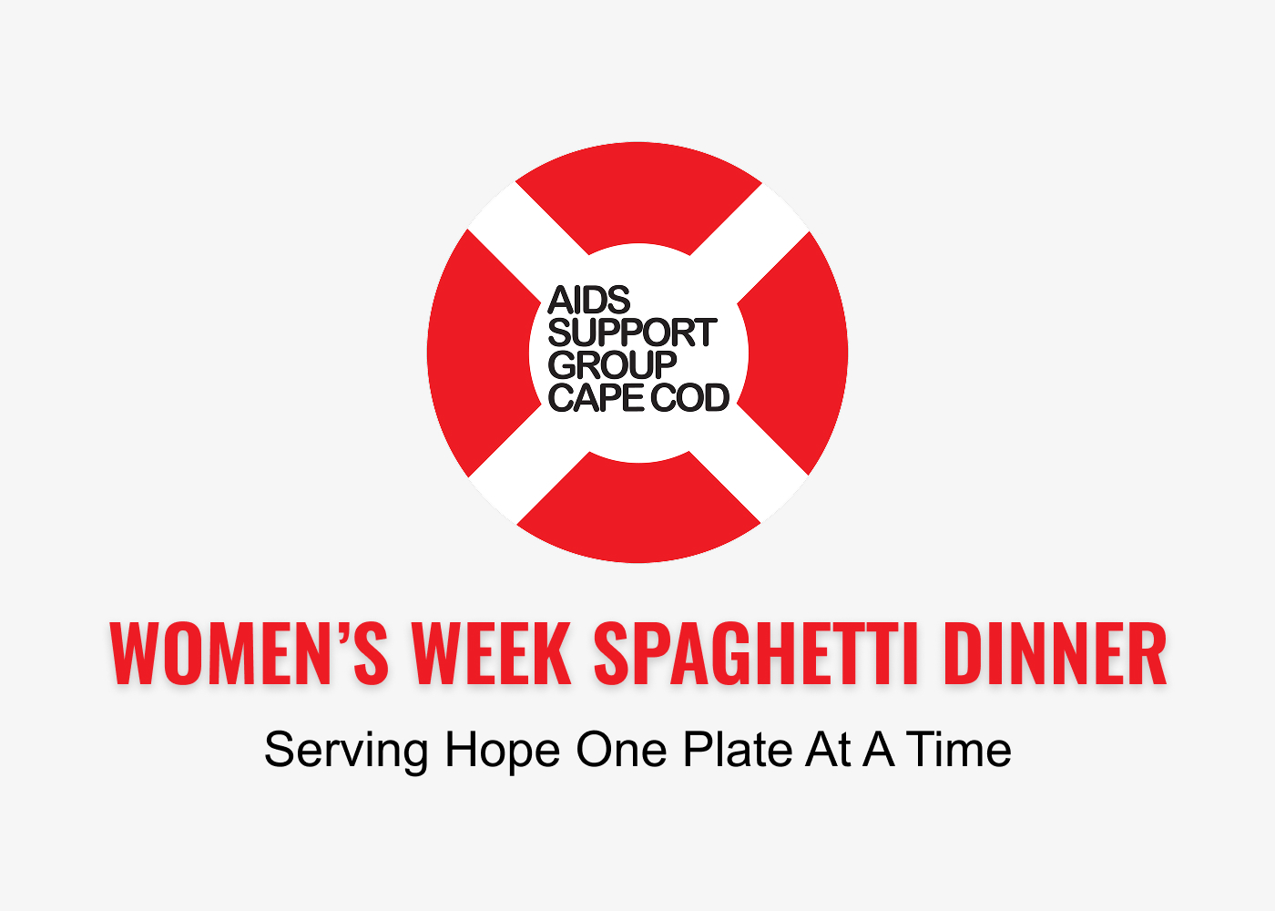 Women's Week Spaghetti Dinner Fundraiser image