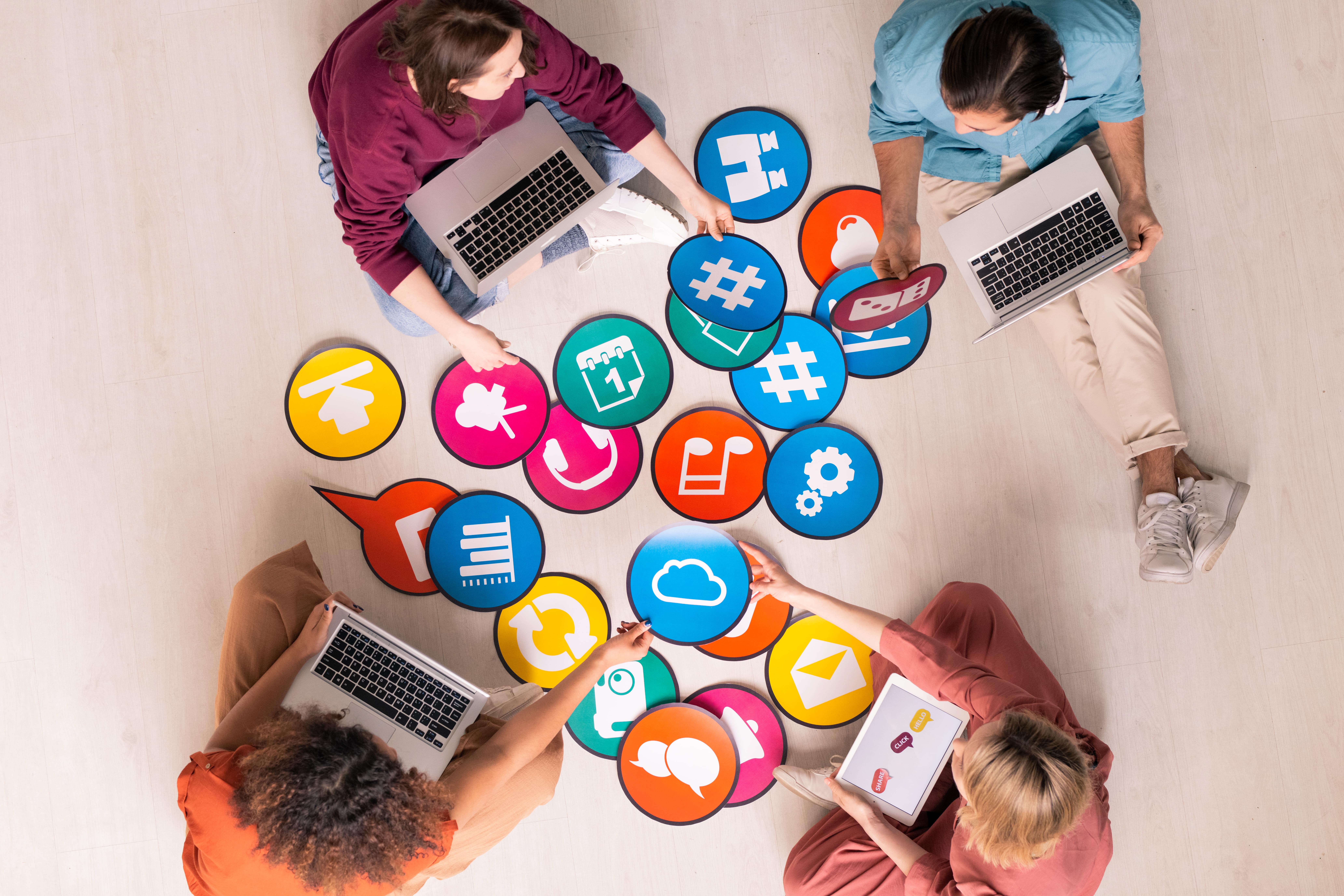 Soptima marketplace services communication