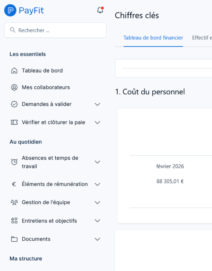 Interface PayFit
