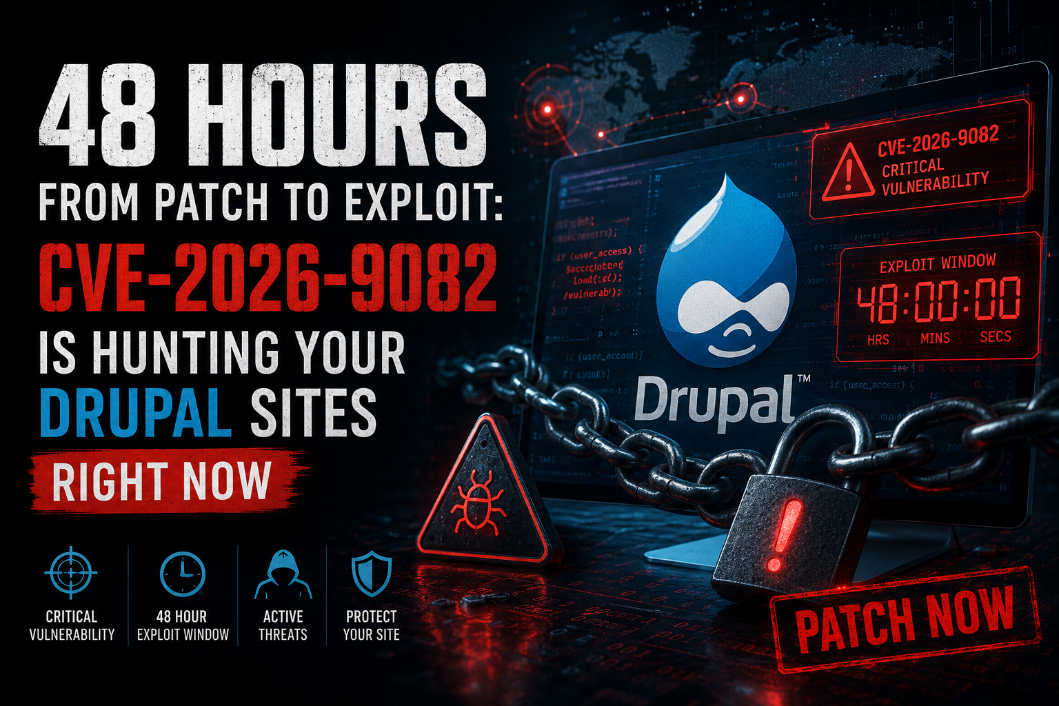 48-hours-from-patch-to-exploit-why-cve-2026-9082-is-hunting-your-drupal-sites
