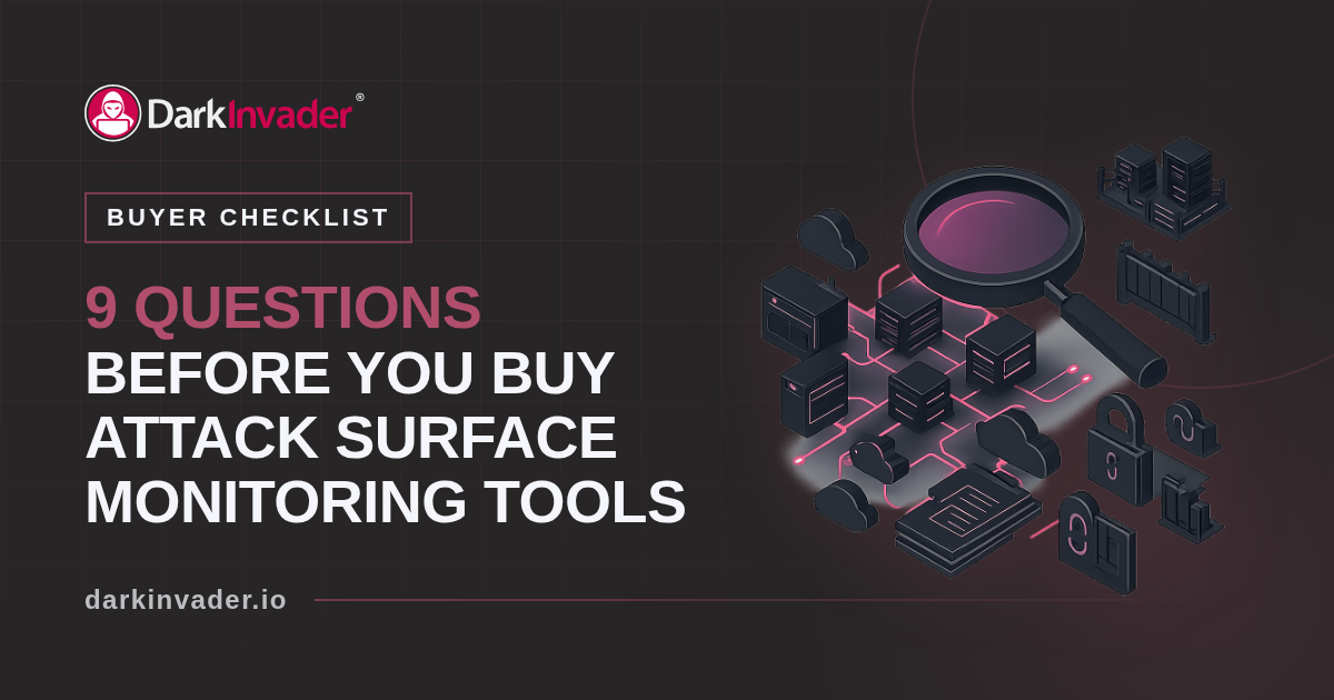 attack-surface-monitoring-software-buyer-questions