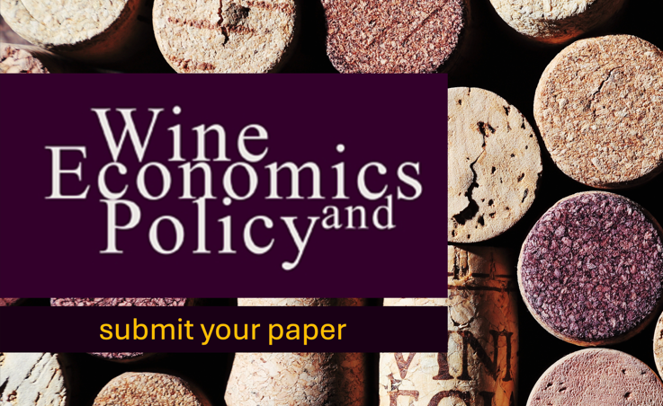 Wine Economics & Policy - Call for Papers for Special Issue