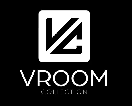 Logo Vroom collection Noir et blanc