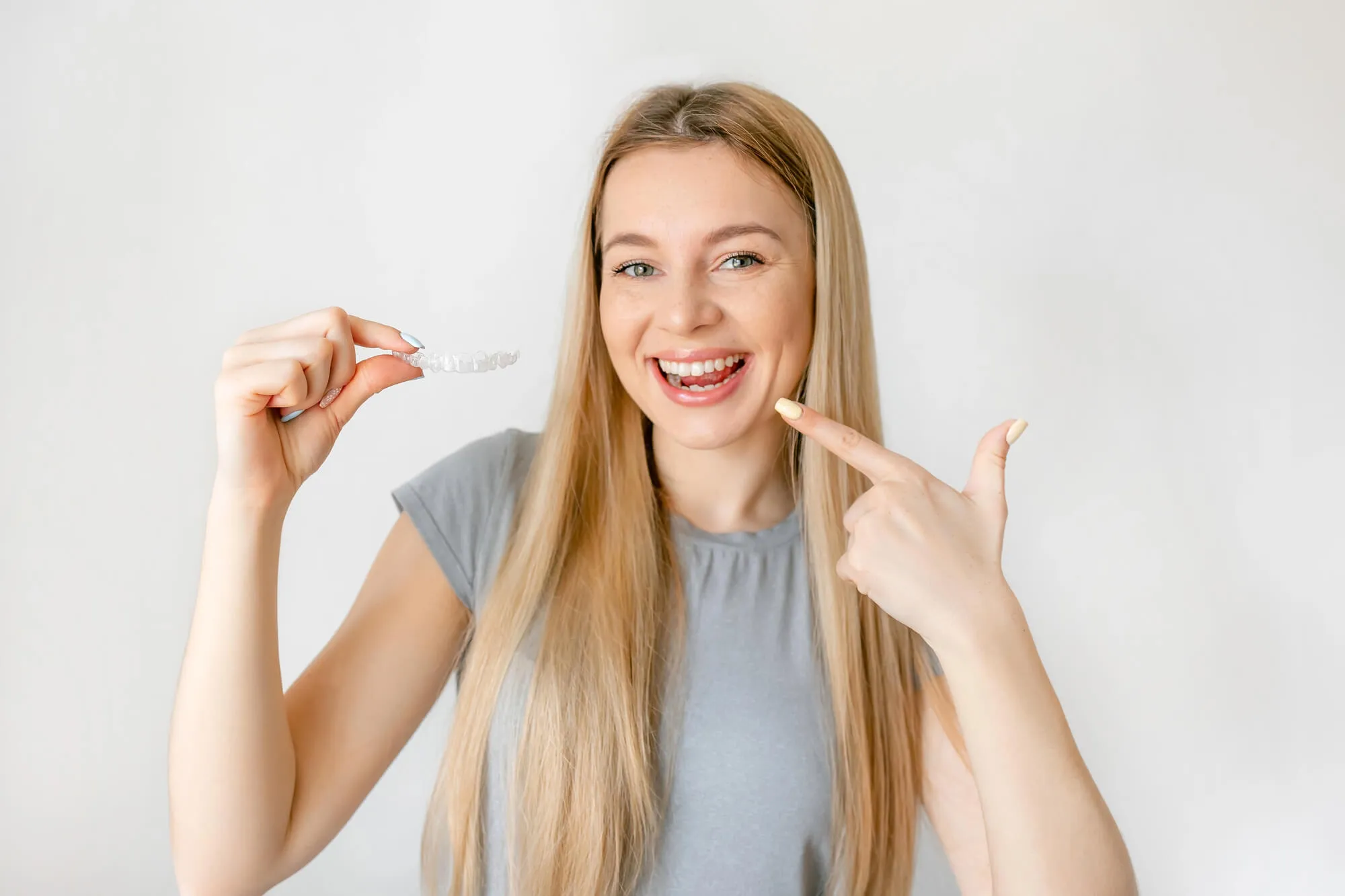 happy with her clear aligners for teens birmingham al