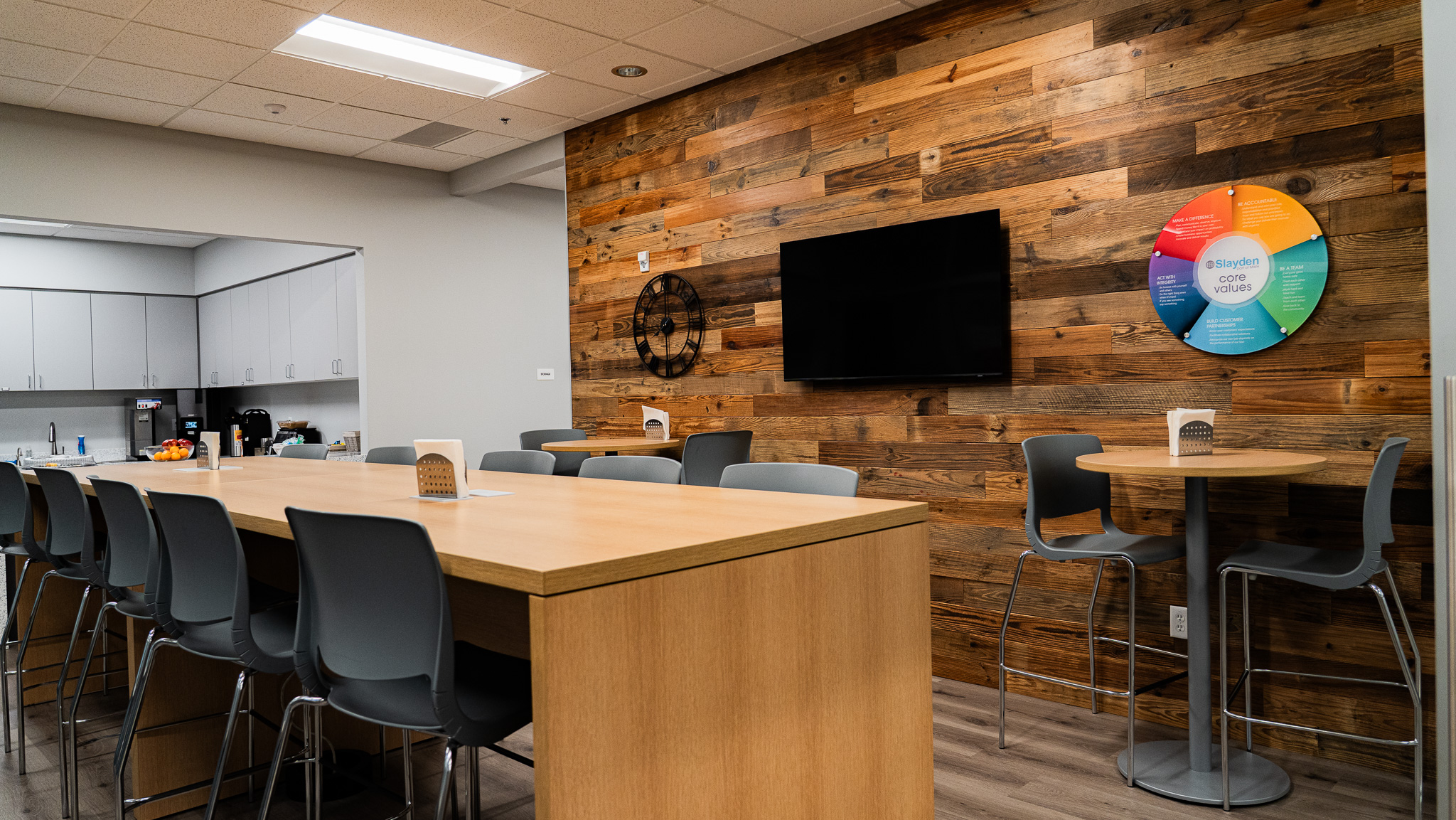 Slayden office kitchen